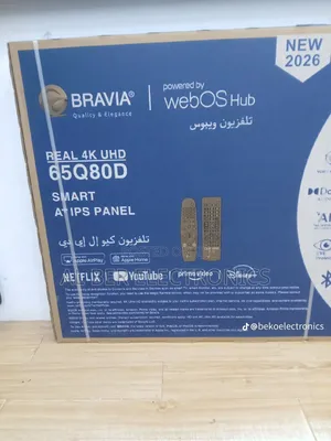 Brand New Bravia 65" Qled Smart Tv – 2026 Model (65q80d)