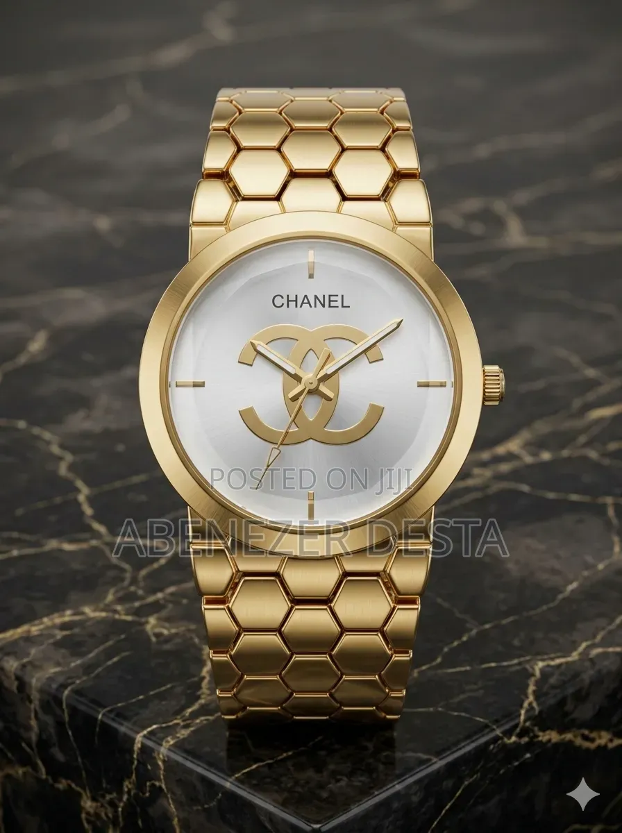 Gold-Tone Wristwatch Is a Chanel Branded Fashion Accessory