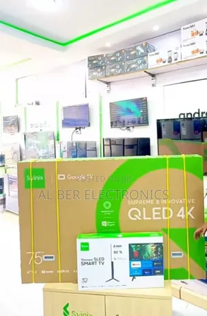 75" Syinix Qled Google Tv – Brand New | 2026 Model | Best Price