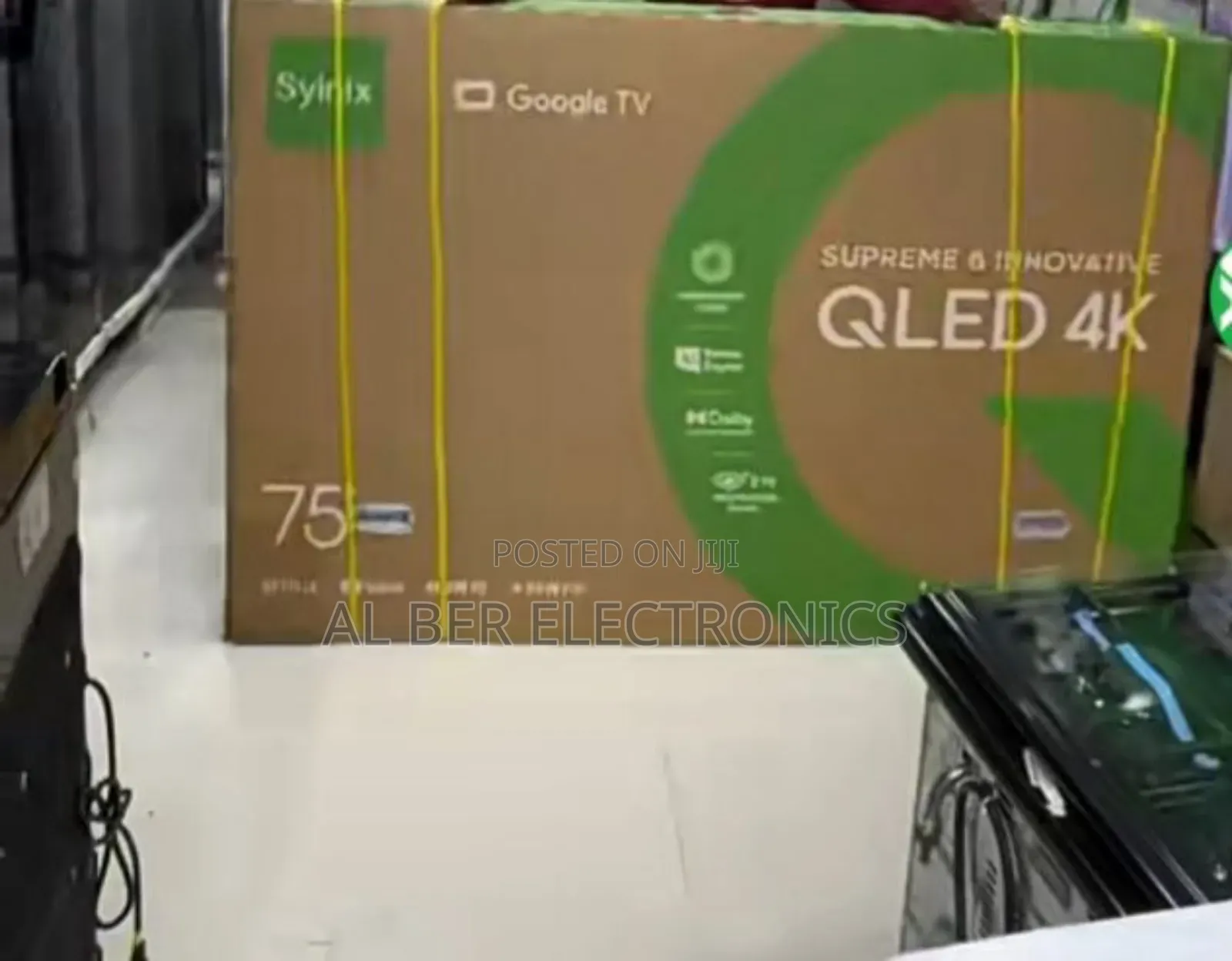 75" Syinix Qled Google Tv – Brand New | 2026 Model | Best Price
