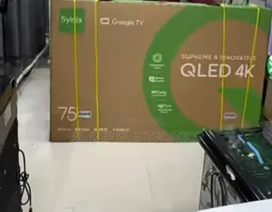 75" Syinix Qled Google Tv – Brand New | 2026 Model | Best Price