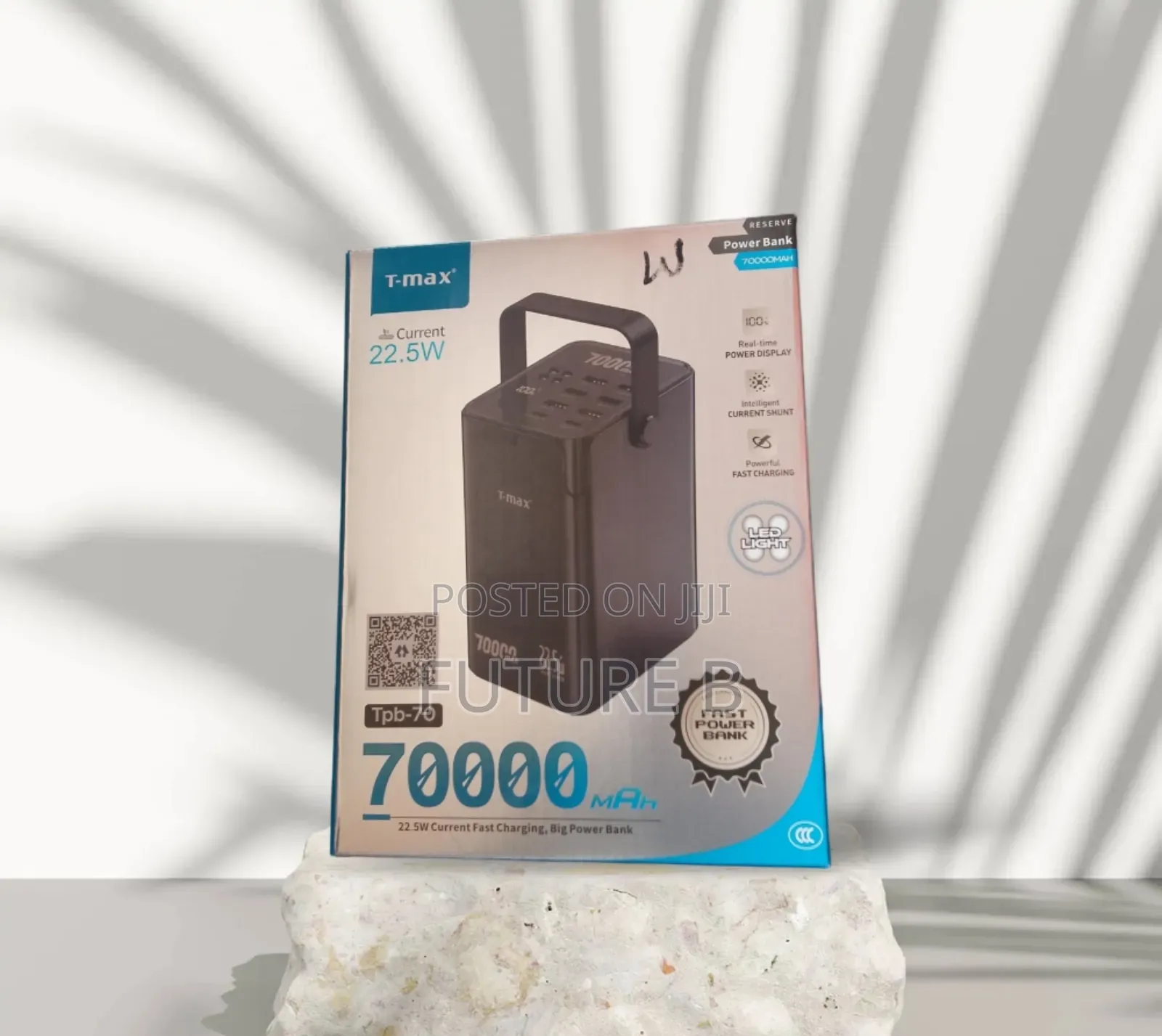 T- Max 70000mah Powerbank : Multi-Device Charging Hub.