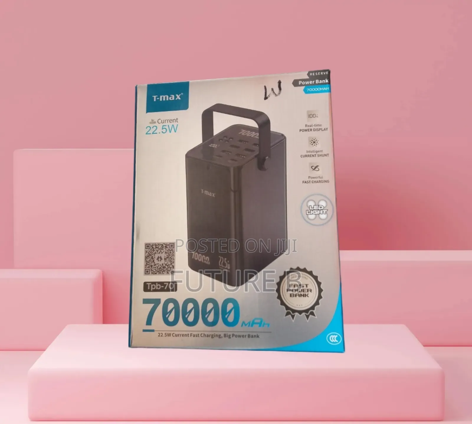 T - Max 70000mah Powerbank : Charge Anywhere, Anytime.