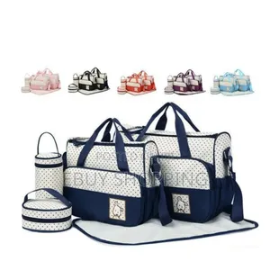 Large Capacity 5-in-1 Diaper Bag for Women – Maternity