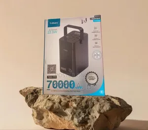 T - Max 70000mah Powerbank : One Charge, Multiple Days.