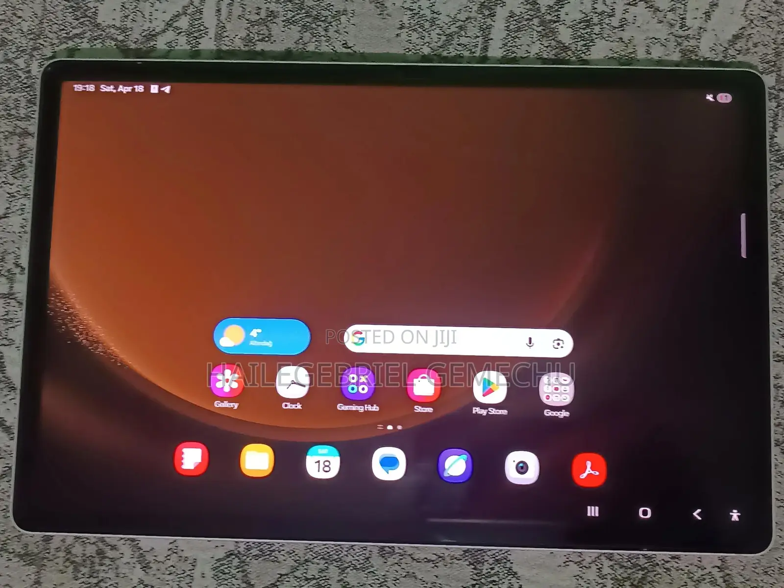 Samsung Galaxy Tab S9 FE 128 GB Black
