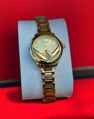 Fendi Forever Gold Ladies Watch - Designer Luxury Timepiece