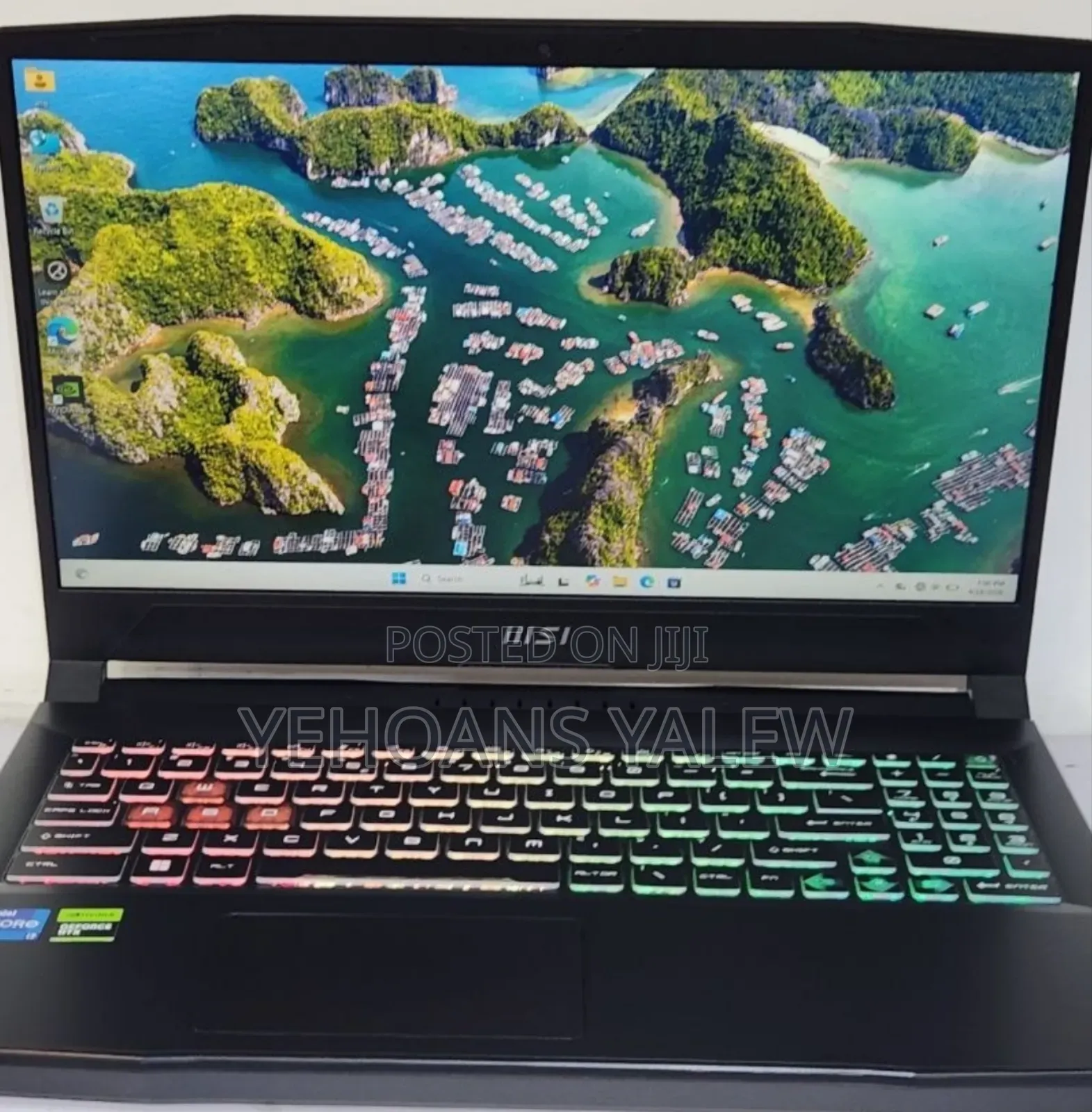 New Laptop MSI Katana 15 16GB Intel Core i7 SSD 1T