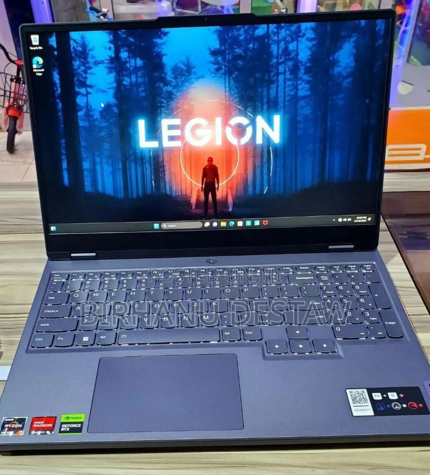 New Laptop Lenovo Legion 5 16GB AMD Ryzen 7 SSD 1T