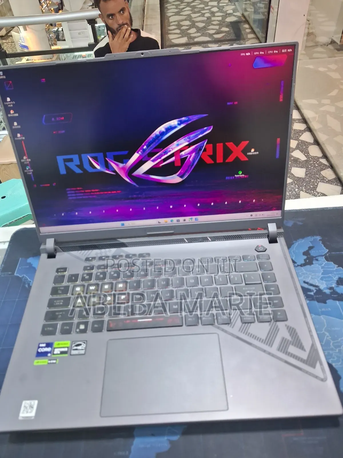 New Laptop Asus ROG Strix G16 G614 16GB Intel Core i9 SSD 1T
