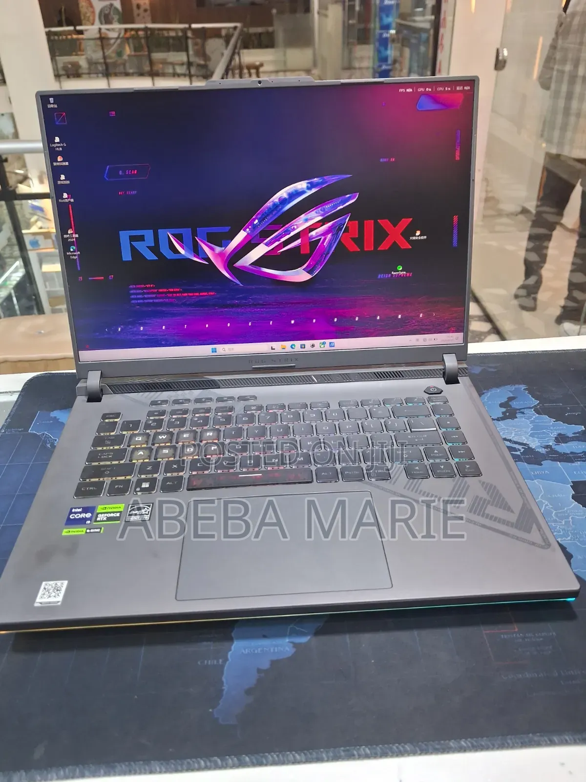 New Laptop Asus ROG Strix G16 G614 16GB Intel Core i9 SSD 1T