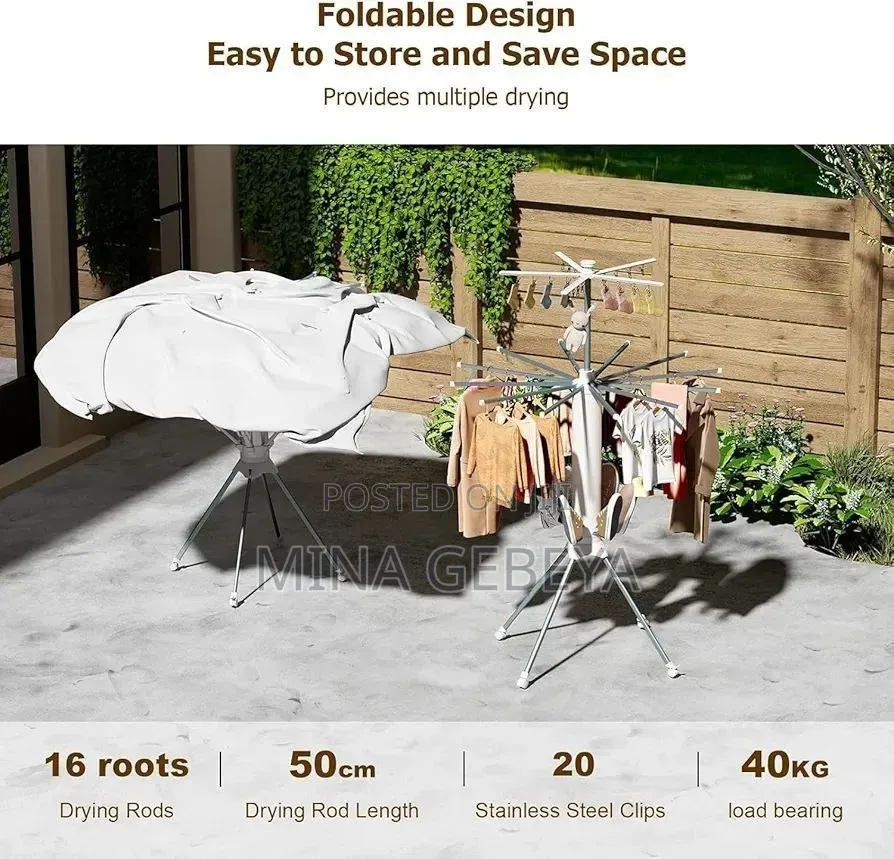 Octopus Folding Clothes Rack