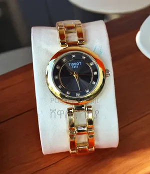 Elegant Tissot 1853 Women's Gold Wrist Watch