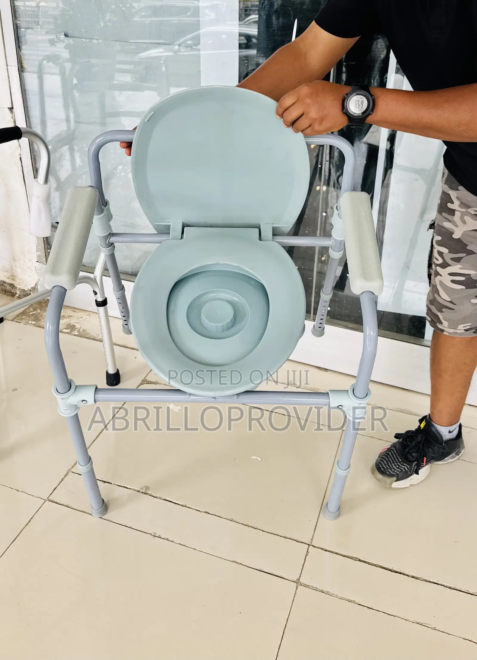 Commode Toilet Patient Transfer Chair