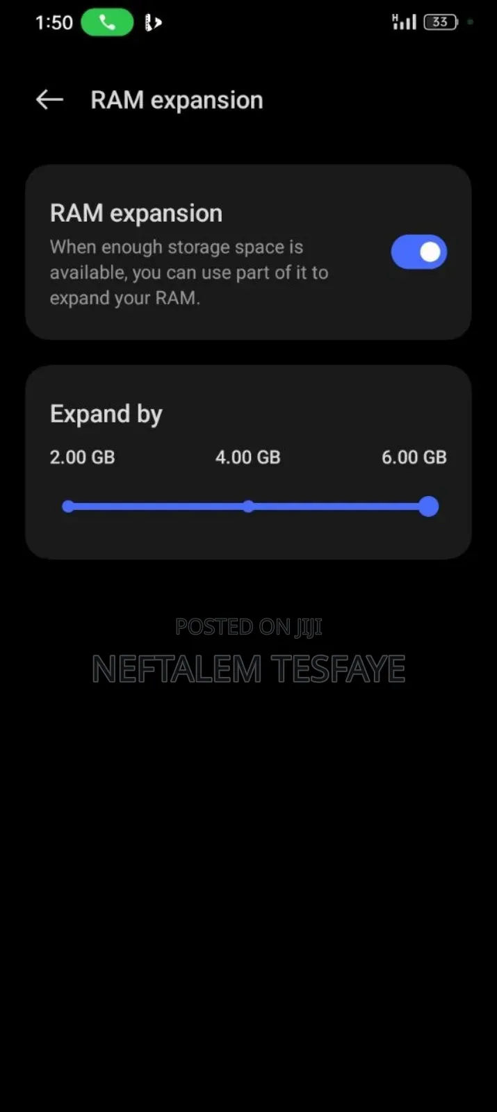 Oppo A58 4G 128 GB Black