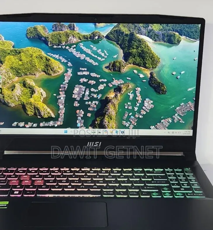 New Laptop MSI Katana GF66 16GB Intel Core i7 SSD 1T