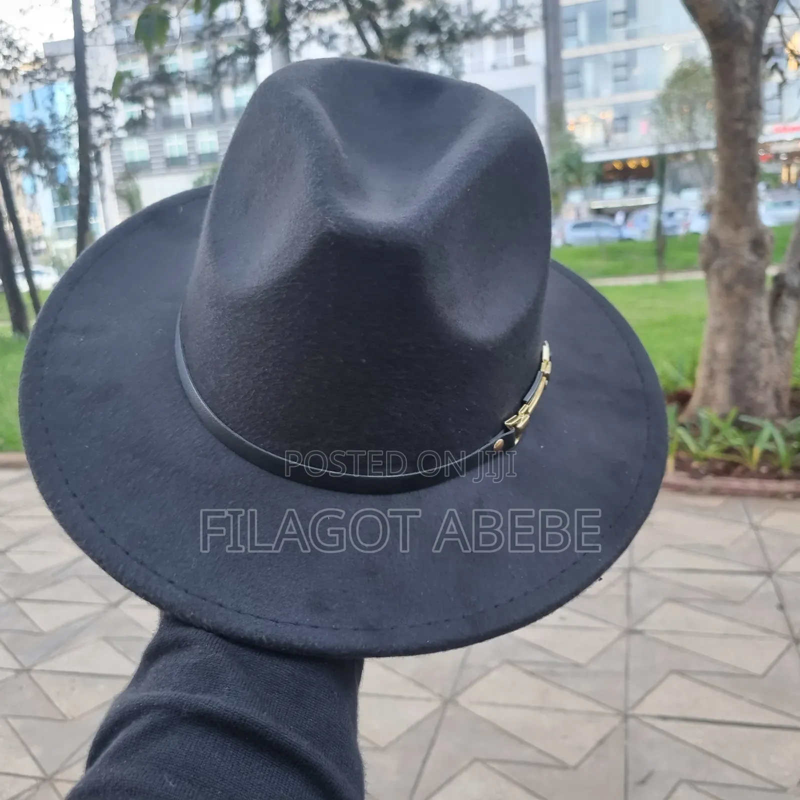 Cowboy Black Color Hat . Available in Different on Hand