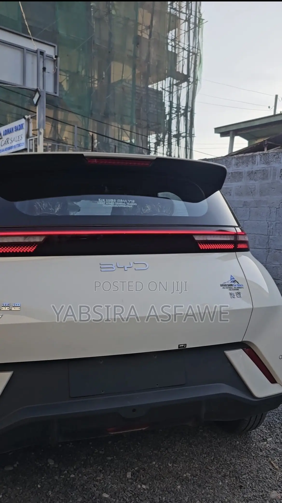 New BYD Seagull 2025 White