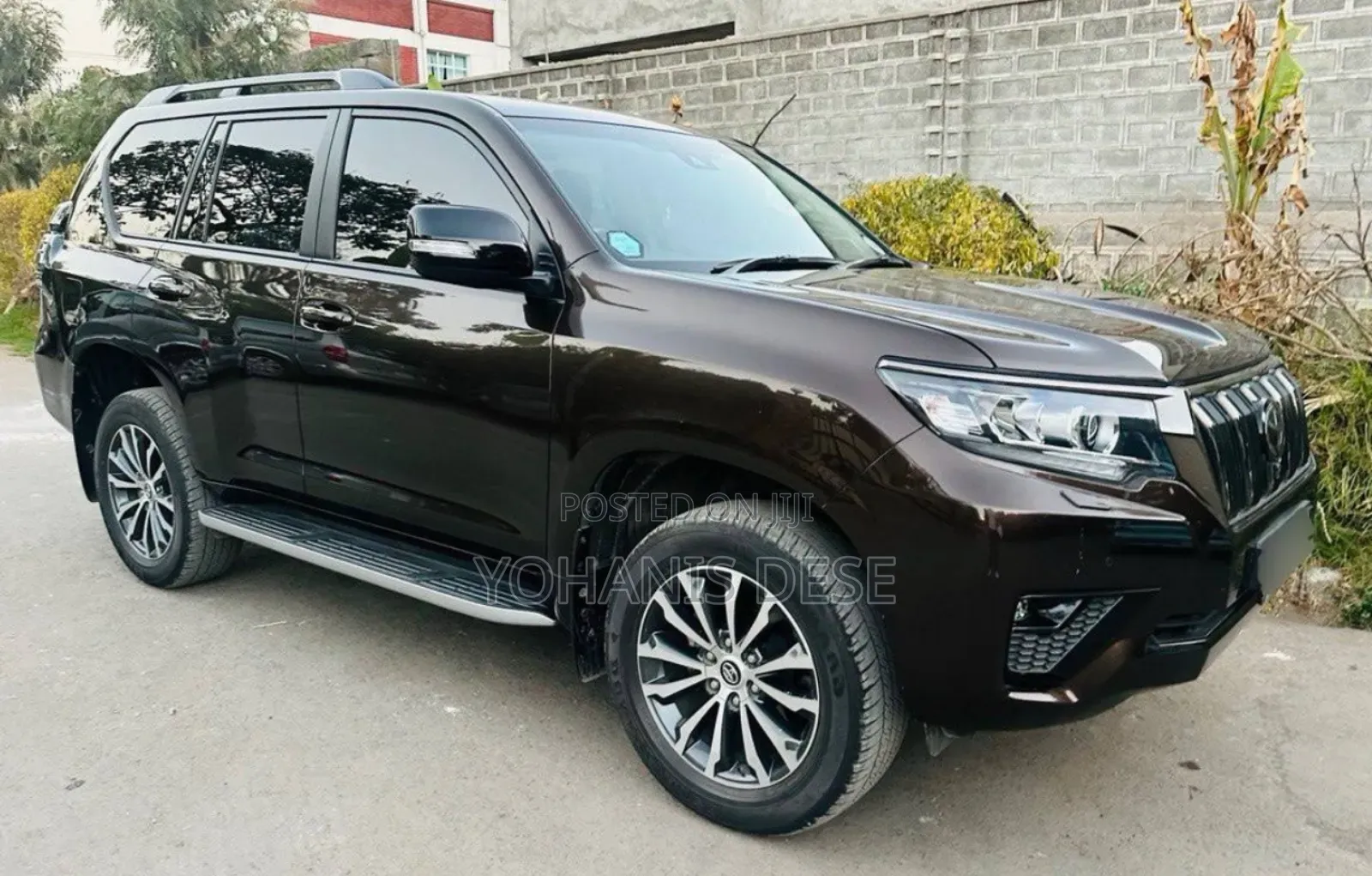 Toyota Land Cruiser Prado 2023 Matt Black