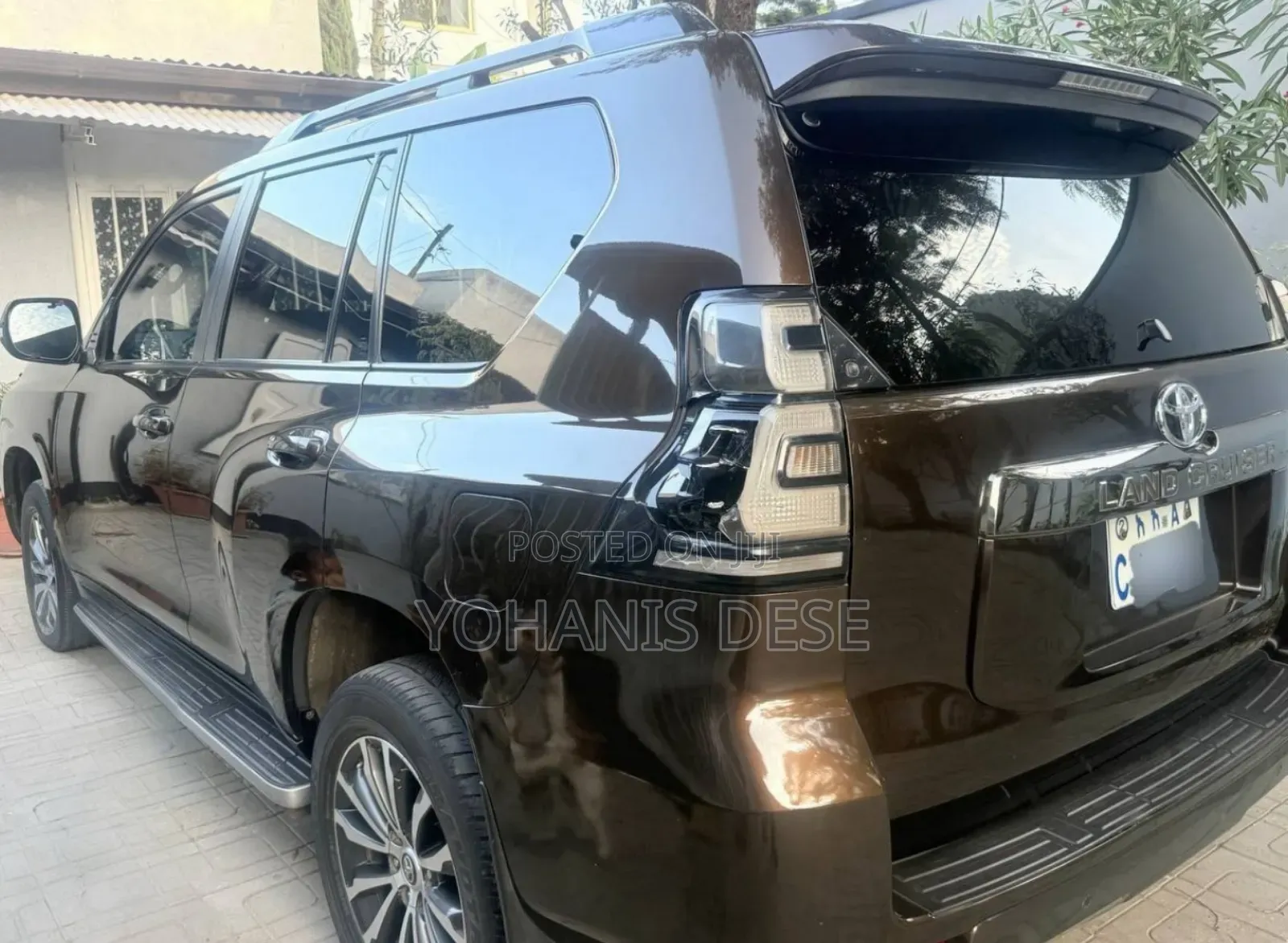 Toyota Land Cruiser Prado 2023 Matt Black
