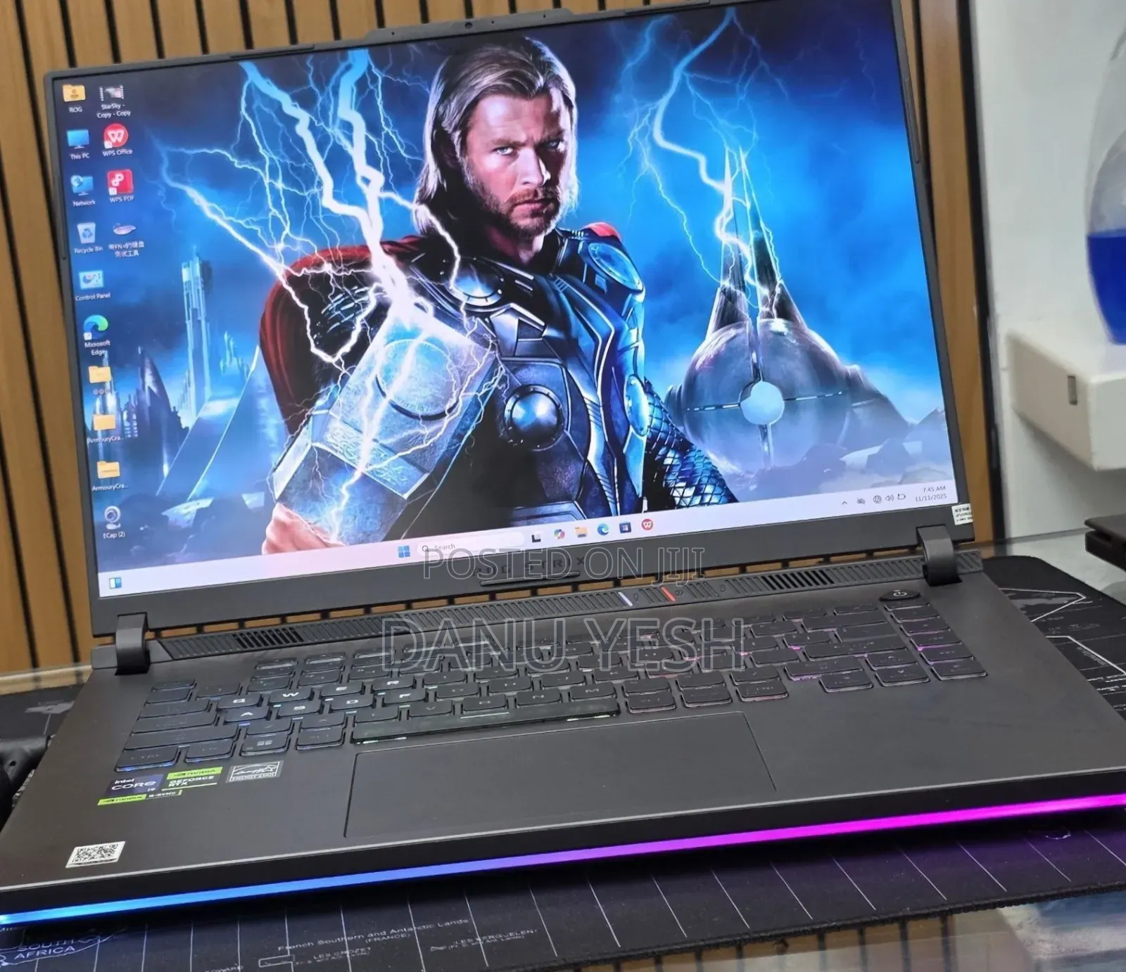 New Laptop Asus ROG Strix G16 G614 16GB Intel Core i9 SSD 1T