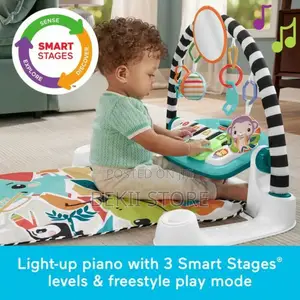 የሕፃናት ፒያኖ Baby Piano Fitness Play Gym Mat With Educational Activity