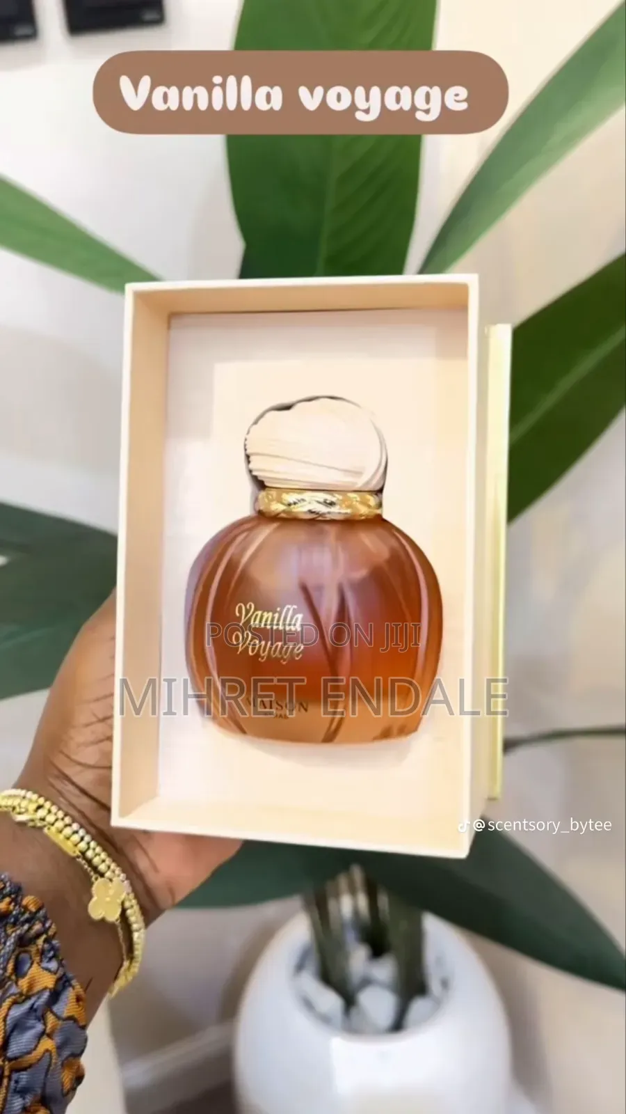 Vanilla Voyage Perfume Yemfelgu Sewoche Dewelu