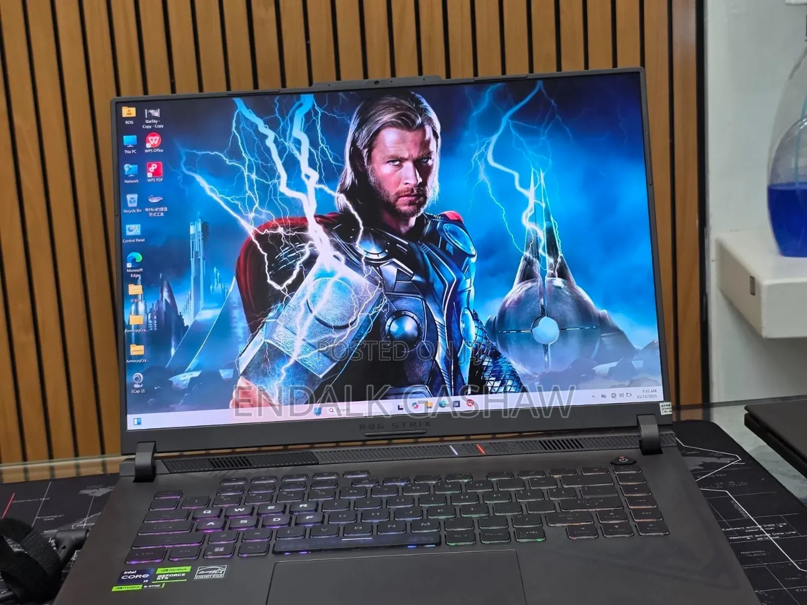 New Laptop Asus ROG Strix G16 G614 16GB Intel Core i9 SSD 1T