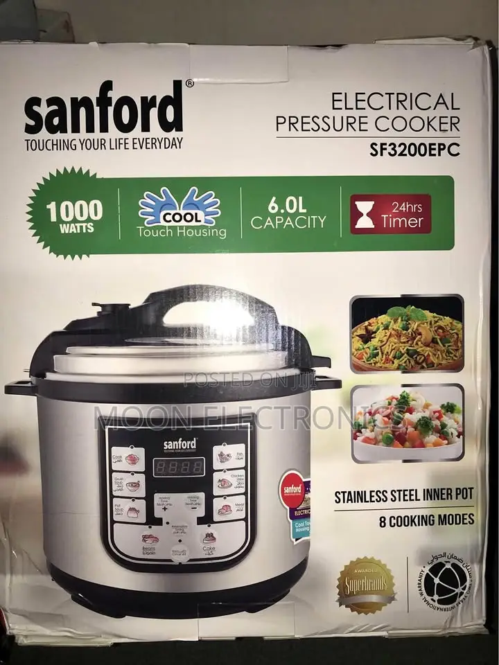 Sanford 6l Pressure Cooker | Multi-Cooker | 1000w Electric