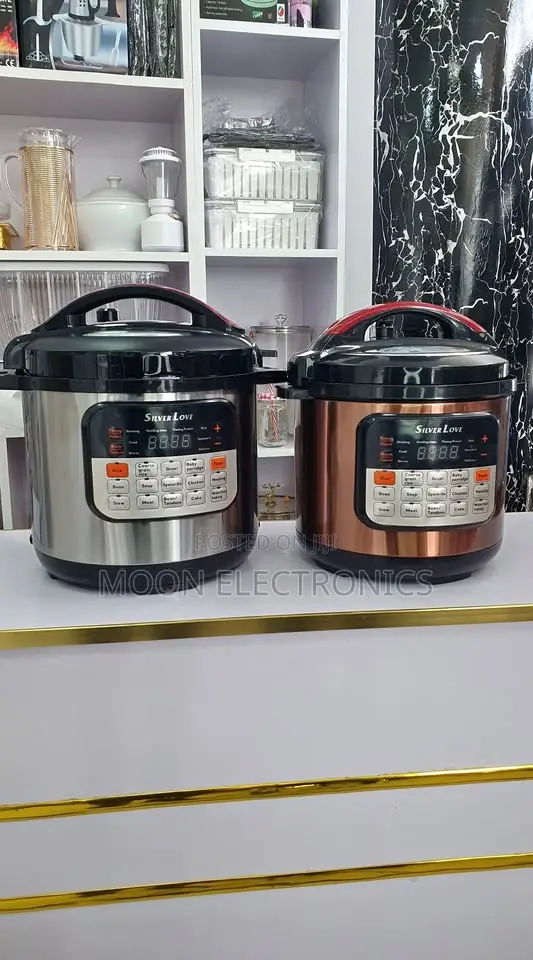Silver Love 8l Electric Pressure Cooker | Smart Multi-Function Cooker