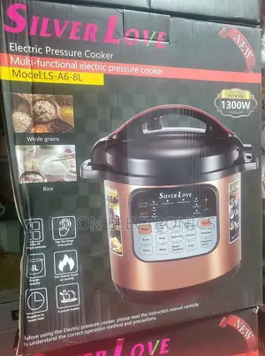 Silver Love 8l Electric Pressure Cooker | Smart Multi-Function Cooker