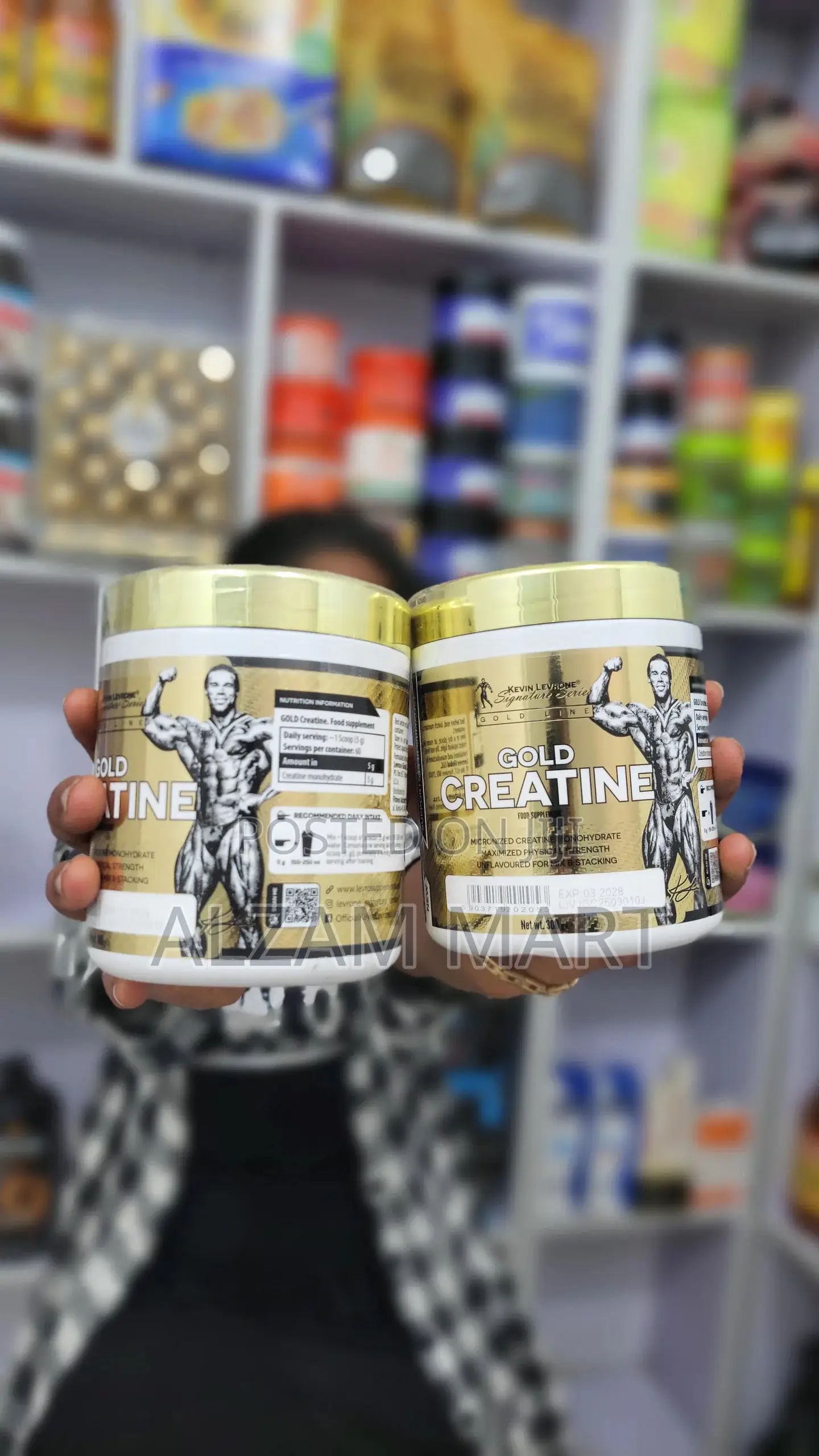 Gold Creatine Original–With Delivery