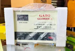Gato Glorious 1500w Stabilizer | Servo Motor Voltage Protector