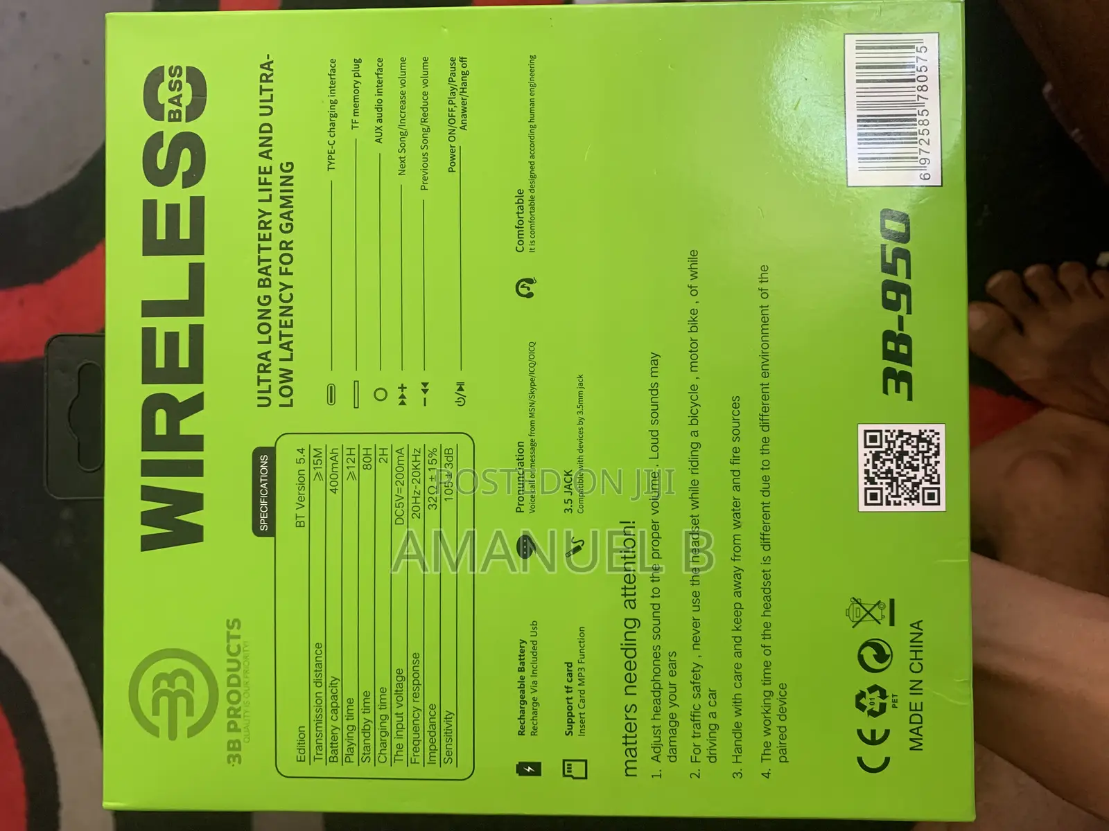 3b-950 Wireless