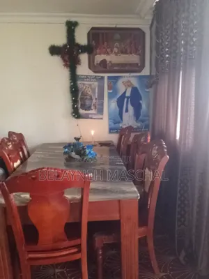 Marble Dining Table With Six Set Chairs