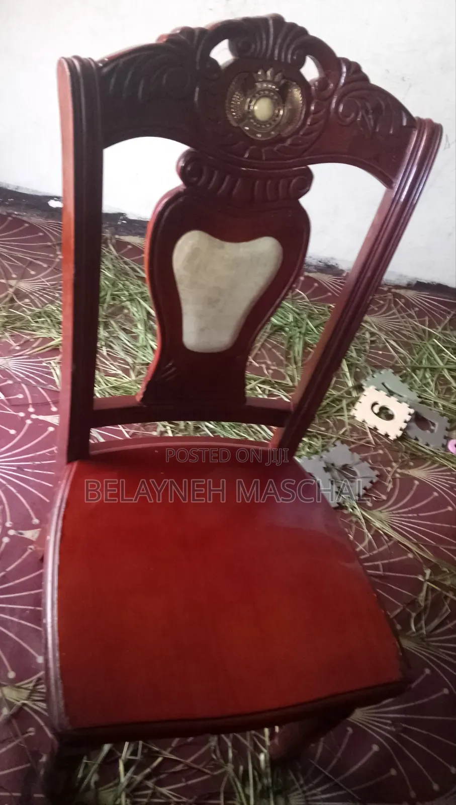 Marble Dining Table With Six Set Chairs