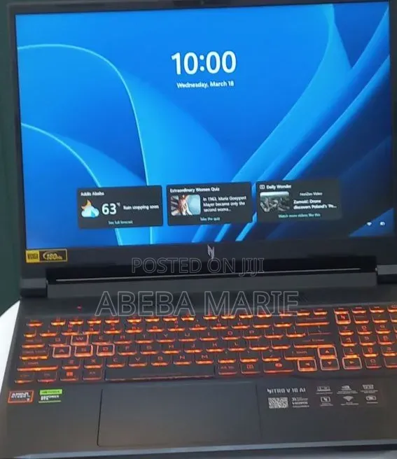 New Laptop Acer Nitro 5 16GB AMD Ryzen 7 SSD 1T