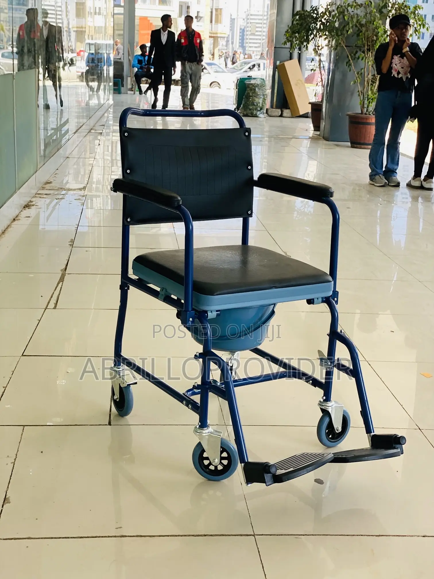 Toilet Patient Transfer Chair把movable Lift Wheelchair Shower Chair for ...