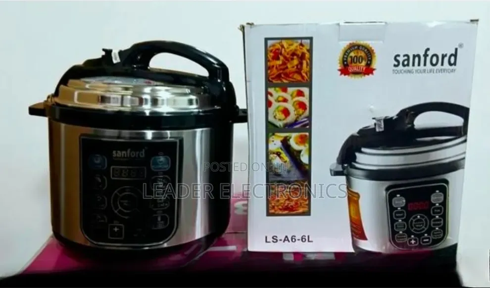 Sanford Digital Pressure Cooker 6 Liter (High Quality)