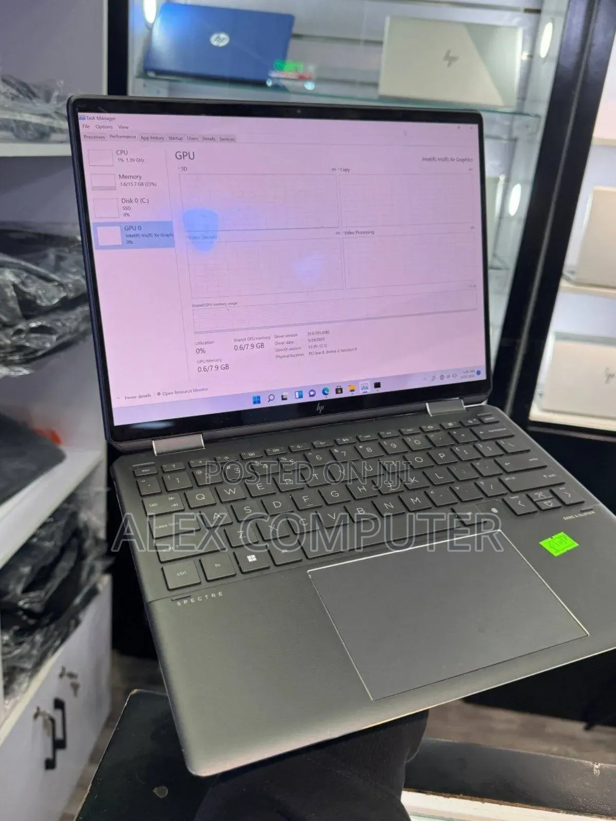 New Laptop HP Spectre X360 16GB Intel Core i7 SSD 1T