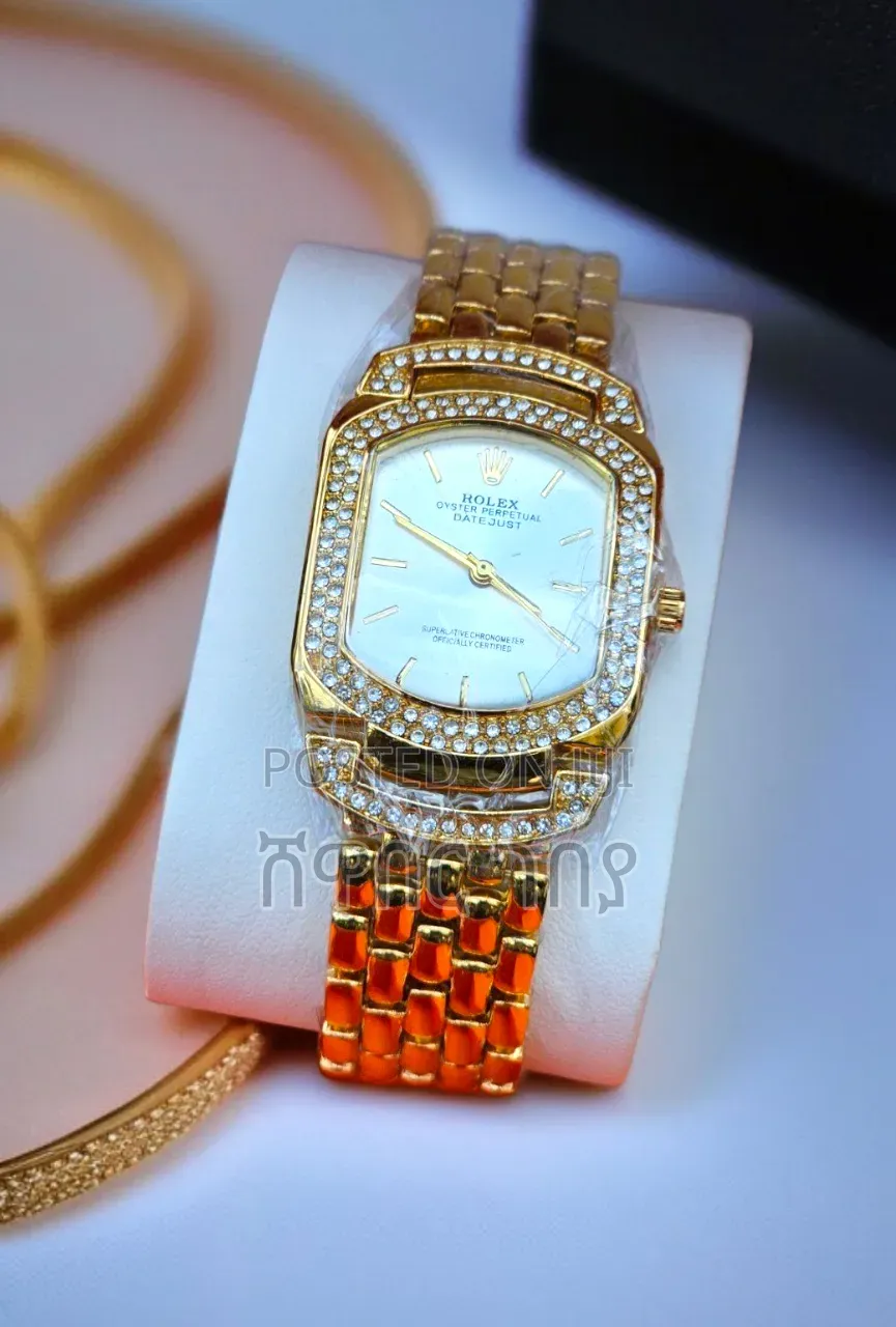 Rolex Datejust Gold Diamond Bezel Ladies Watch - Addis Ababa
