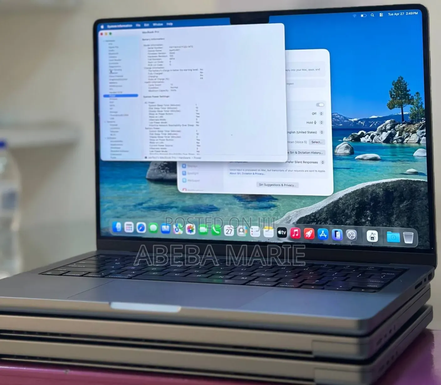 New Laptop Apple MacBook Pro M1 16GB Apple M1 Pro SSD 512GB