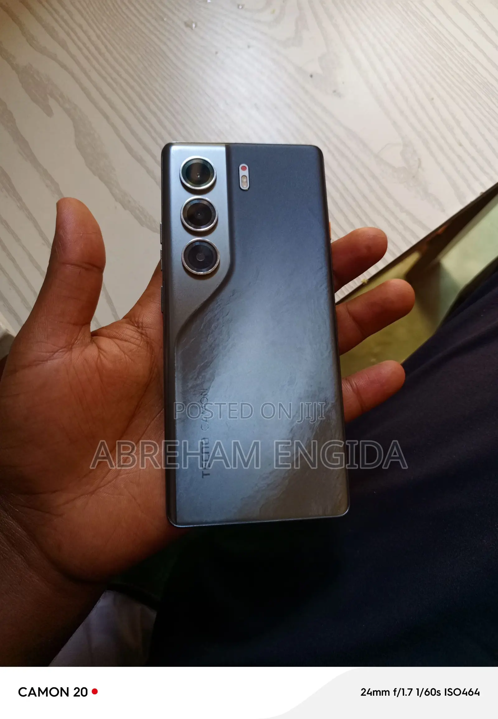 Tecno Camon 40 Pro 4G 256 GB Gray