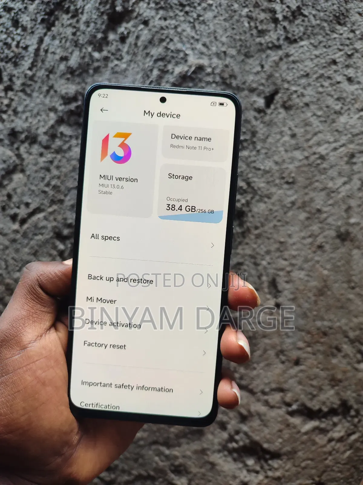 New Xiaomi Redmi Note 11 Pro+ 5G 256 GB Red