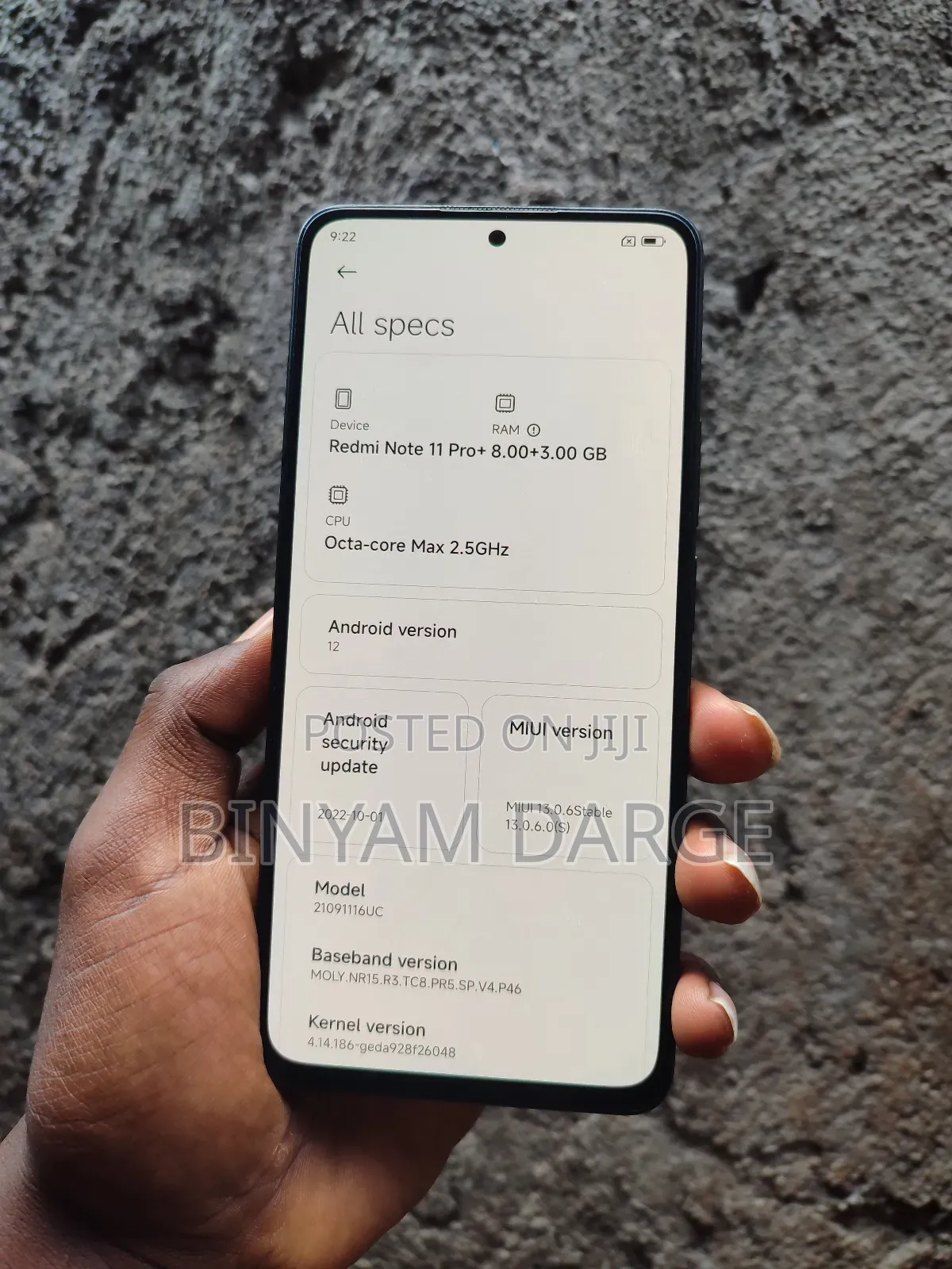 New Xiaomi Redmi Note 11 Pro+ 5G 256 GB Red