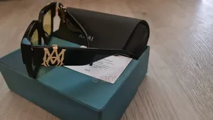 Amiri Black Jumbo Ma Sunglass