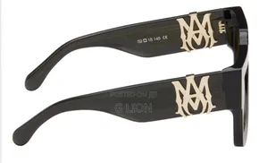Amiri Black Jumbo Ma Sunglass