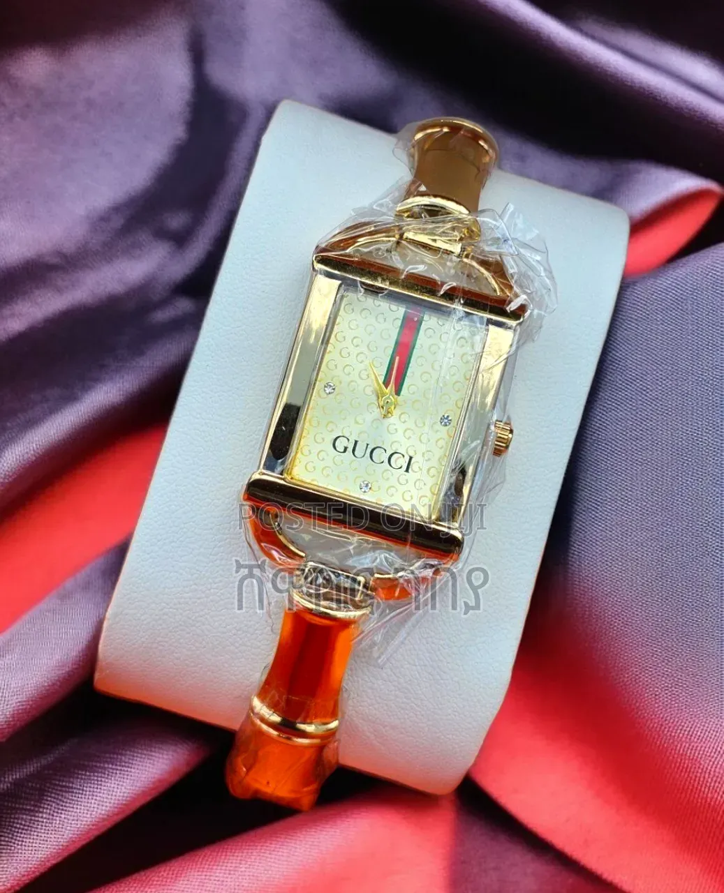 Gucci Bamboo Ladies Gold Fashion Watch - New Design Addis Ababa