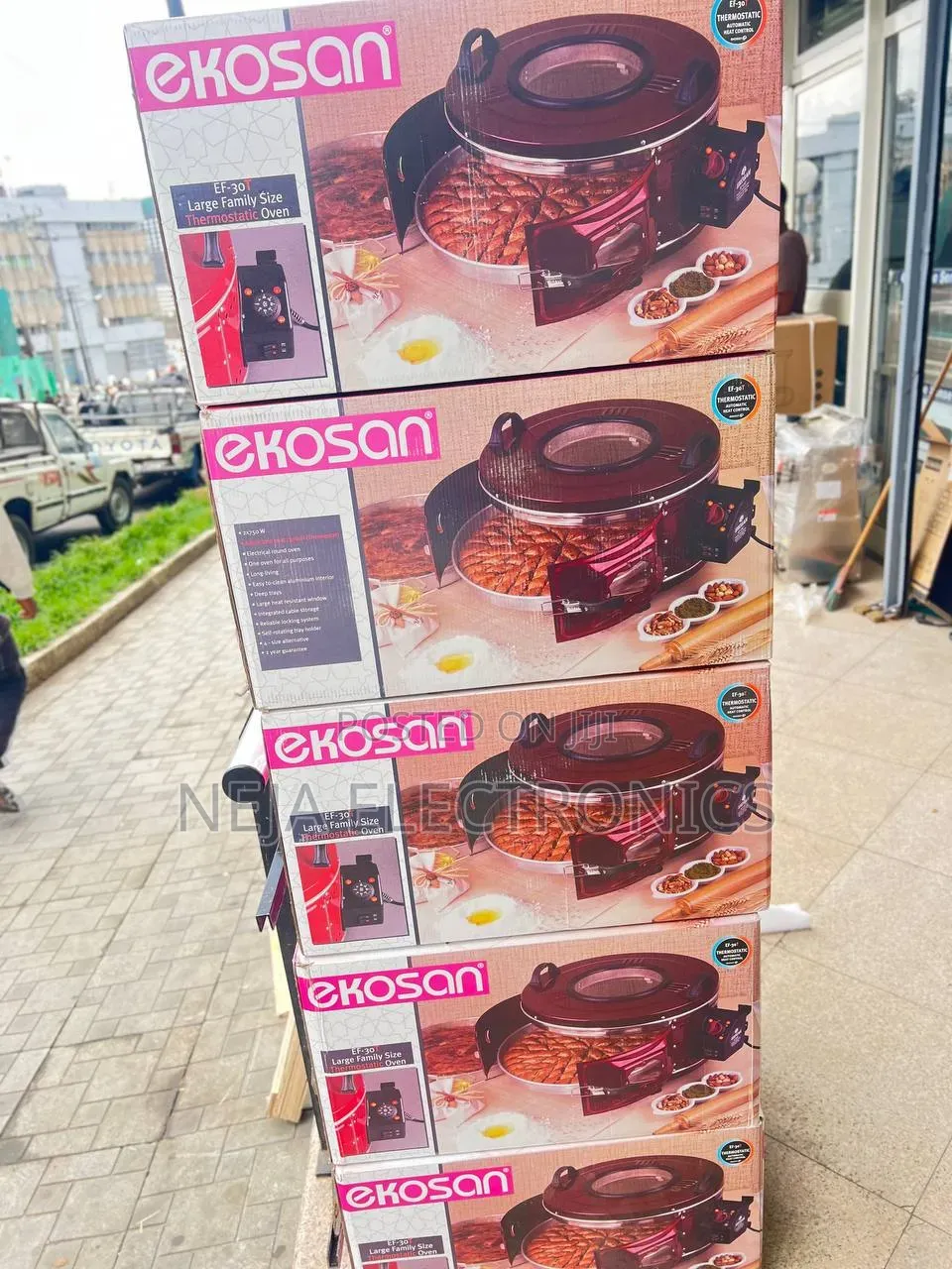 Ekosan Round Ovens Delivery