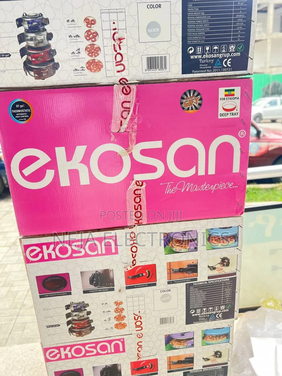 Ekosan Round Ovens Delivery